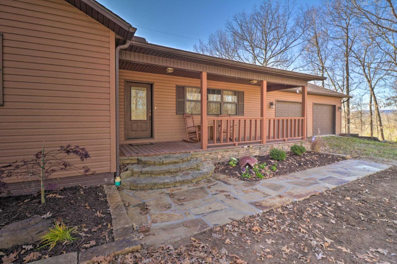 Secluded Marble Falls Family Home With Mtn Views! Exterior photo